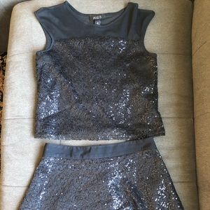 Girls 2 piece dress